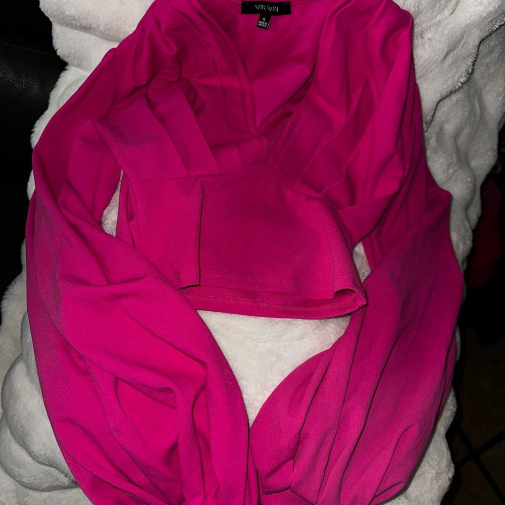 Brand New Size Small Fuchsia Women's Blouse